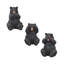 Ensemble de 3 figurines en résine