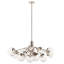 Lustre globe en acier à intensité variable -964220520-964220515-964220518