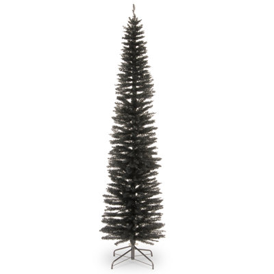 The Holiday Aisle® Black Tinsel Tree