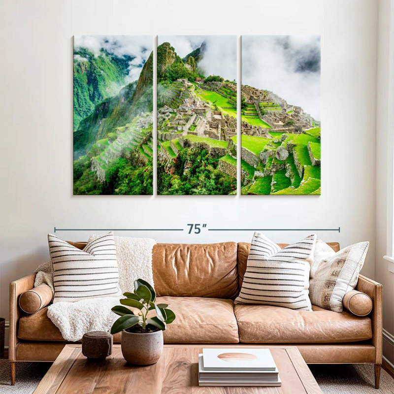Lilie Inca Ruins Machu Picchu, 42" H x 65" W
