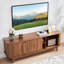 Meuble télé 60,2 po avec porte coulissante Leopardus-1040081626