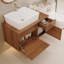 Petit meuble-lavabo flottant simple avec lavabo