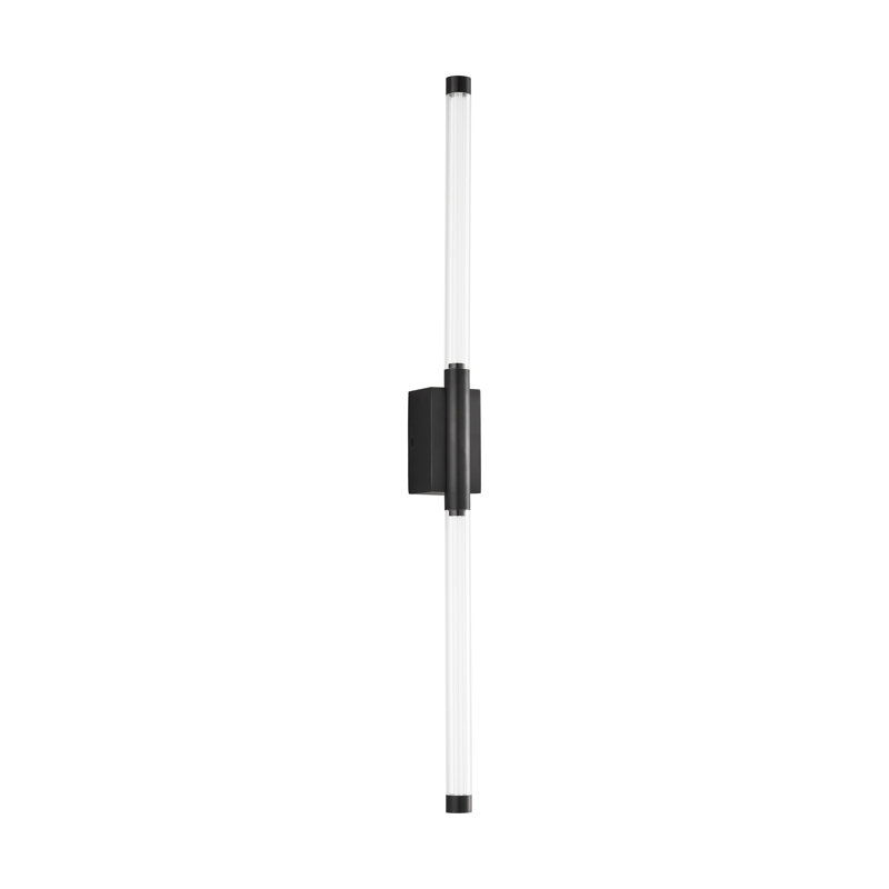 Phobos 2 - Light LED Armed Sconce, Bronze