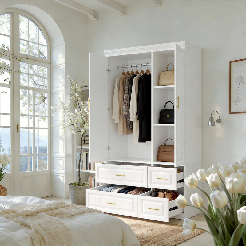 Armoire moderne avec rangement solide