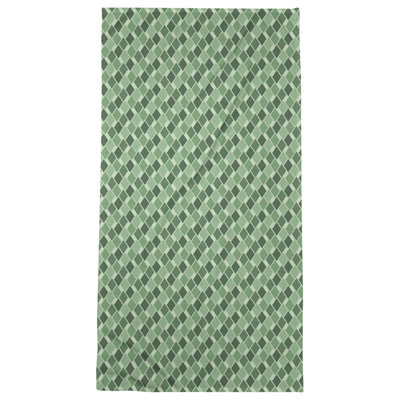 Serviette de bain à losanges Retro