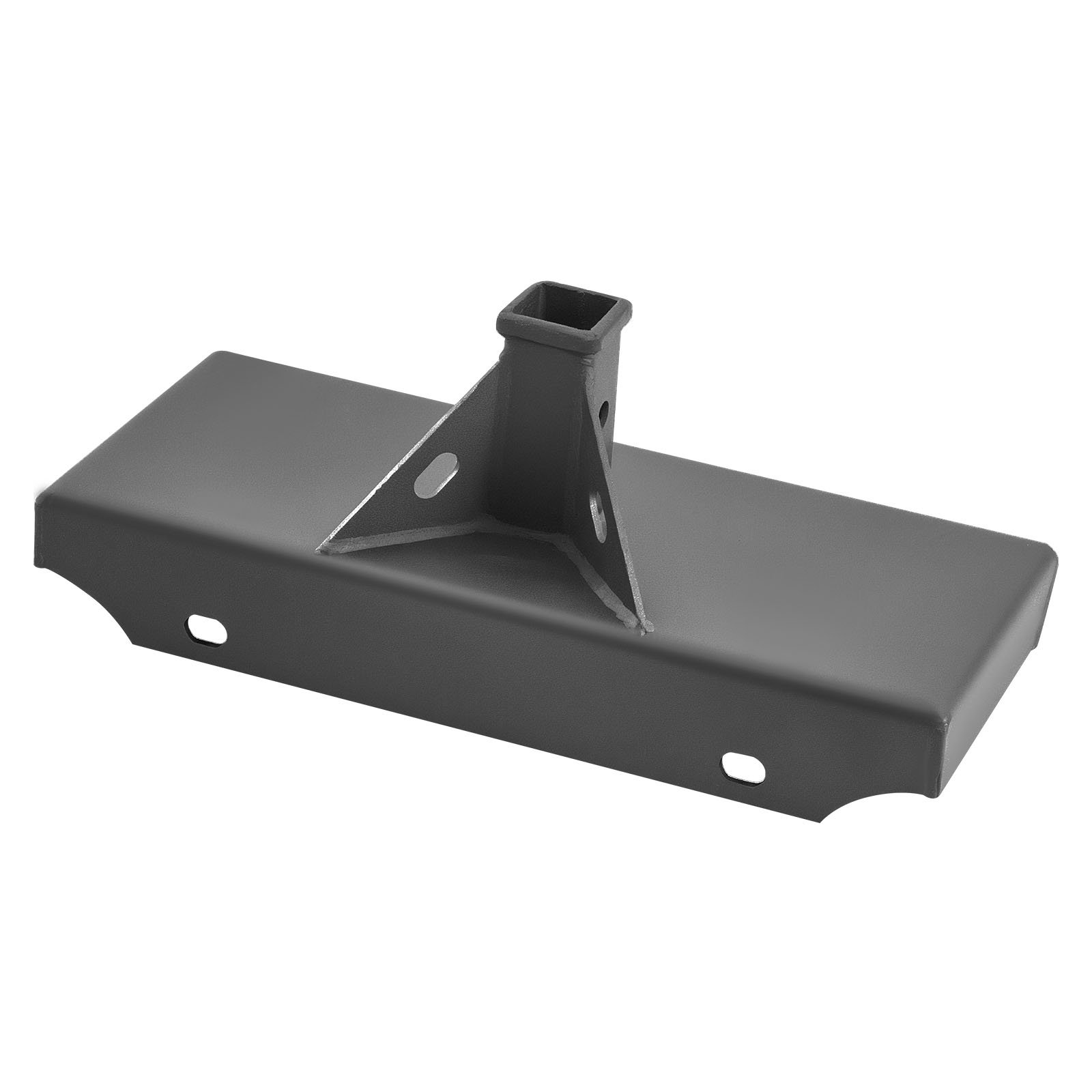 17 Stories 1/4 in Skid Steer Mount Plate with 2" Receiver Hitch ...