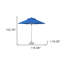 Parasol de marché Clearence-87035276-87035279