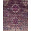 Seville Hand Knotted Area Rug in Plum/Pink/Gray/Beige-1217826618