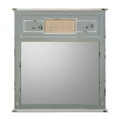 Cedarville Wood Flat Wall Mirror