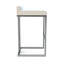 Verona Upholstered Stool with Metal Frame