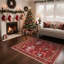 Tapis rouge lavable à la machine Christmas-367434071