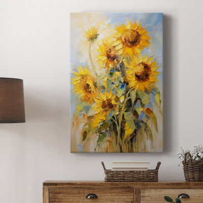 FLORAL Series CDXLVIII  -Premium Gallery Wrapped Canvas -Ready to Hang