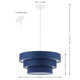 Chala 20 Inch Extendable Pendant