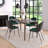 17.5'' H Velvet Upholstered Side Chair-1200974997