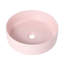 Pink Ceramic Art Vessel Sink - Bathroom Basin, 15.7X15.7X4.7 In, Material, Easy Cleaning Routine Ceramic, Effortless To Keep Clean And Performing Optimally-1582463925