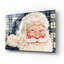 «Navy Plaid Santa» par Ashley Bradley, art mural en verre acrylique-1317252051