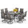 Alyah Square 8 - Person 60" Long Dining Set