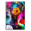 Art mural en verre épique «Synesthetic Aurora» par Mario Sanchez Nevado, 16 po x 24 po-935333231