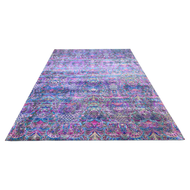 Floral Area Rug, Rectangle 10' x 14'