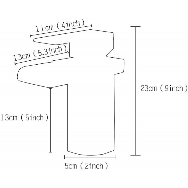 Robinet de lavabo meuble-lavabo pour salle de bain à poignée simple, nickel brossé