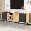 Console de 60 à 69 pouces avec tiroirs spacieux: design inspiré du milieu du siècle