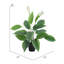 Plante artificielle en pot