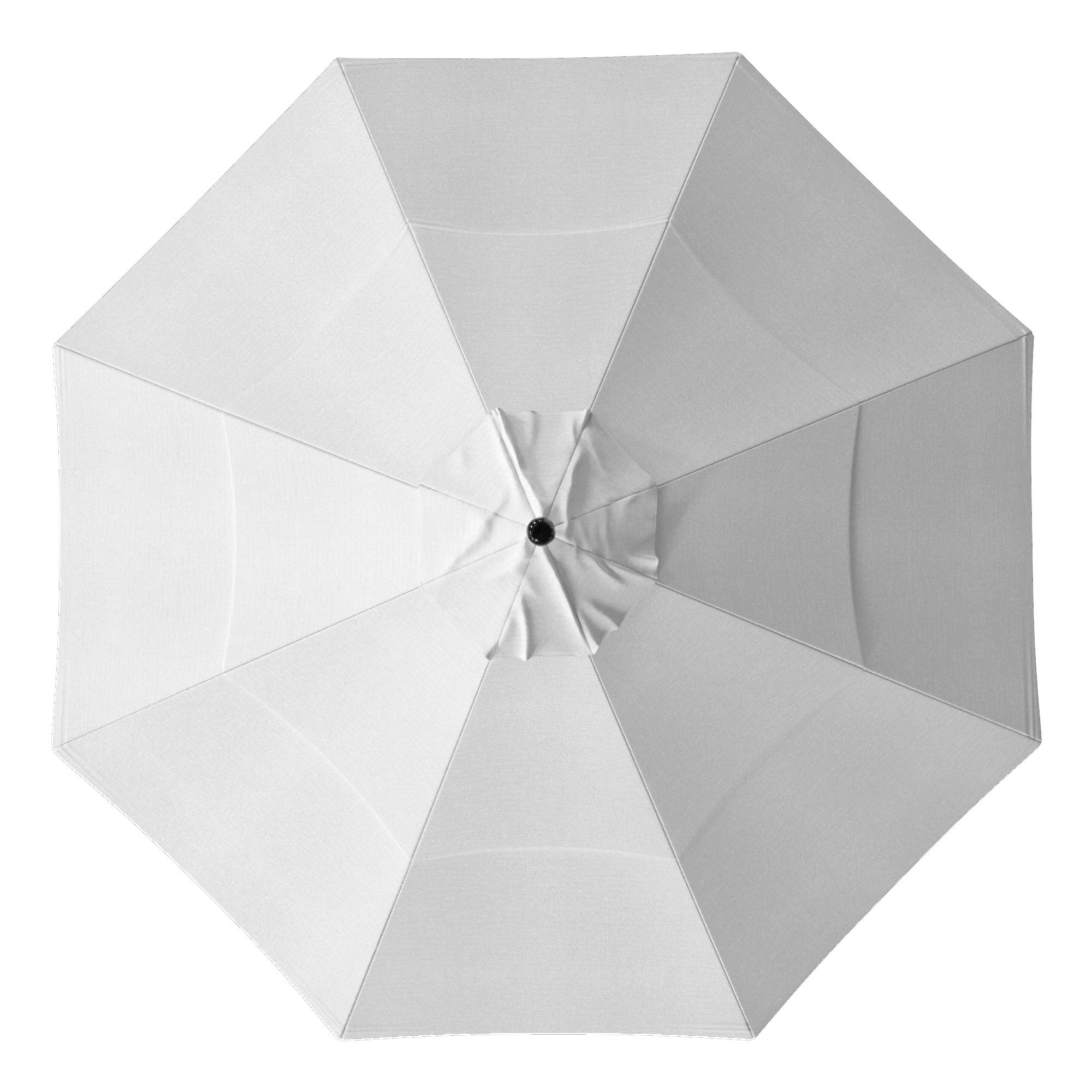 Delora 132'' Outdoor Umbrella, Natural- Pacifica, Stone Black