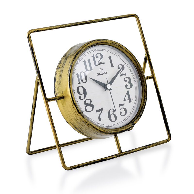 Horloge décorative, Doré