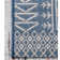 Royalston Power Loom Tribal Blue Indoor/Outdoor Patio Rug