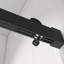 72 po X P 76 po Cabine de douche autoportante double coulissante sans cadre H au fini noir mat-122790628