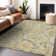 Premium Machine Washable Prisco Gold Rug