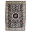 Hand Knotted Wool Area Rug in Beige-1211213954