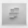 4 Piece Square Cubby Shelf