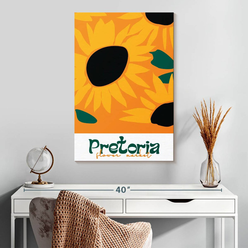 Harnek Pretoria Flower Market Poster, 30" H x 20" W