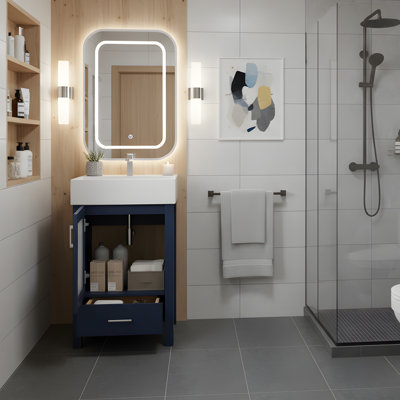 Meuble-lavabo moderne 20 "avec lavabo en céramique