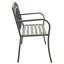Banc de jardin en acier Ahmonie-181654192