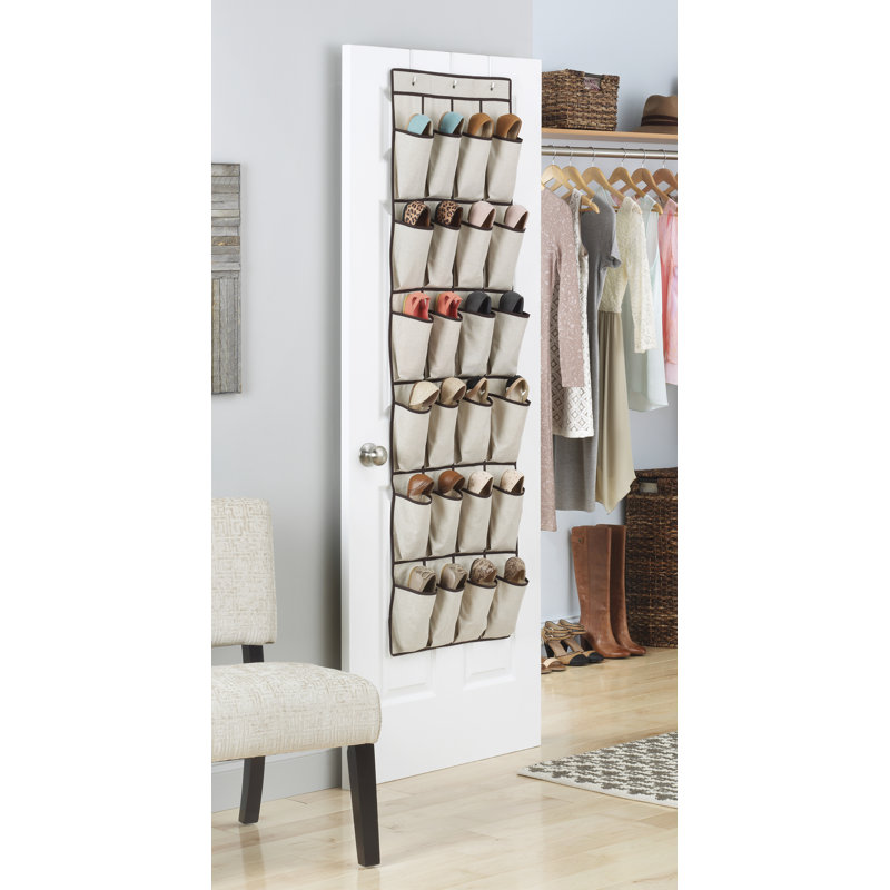 12 Pair Overdoor Shoe Organizer