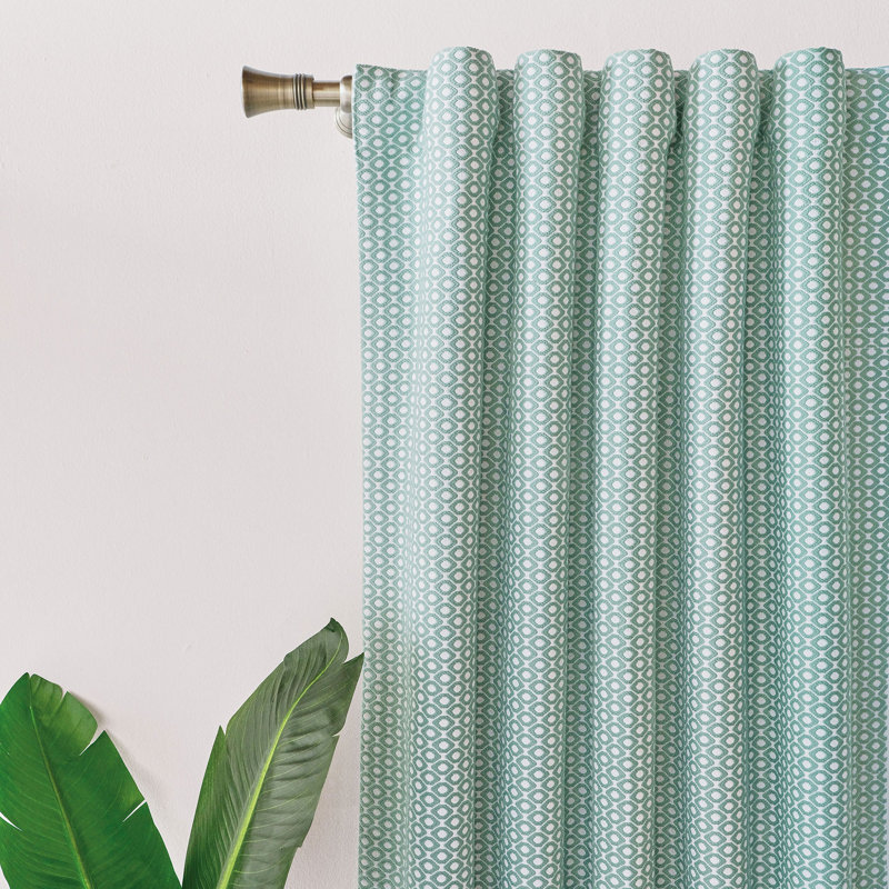 Belize Room Darkening Curtain, 48" W x 120" L