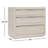 Solaria 34'' W Solid Wood Nightstand