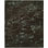 Abstract Area Rug in Brown