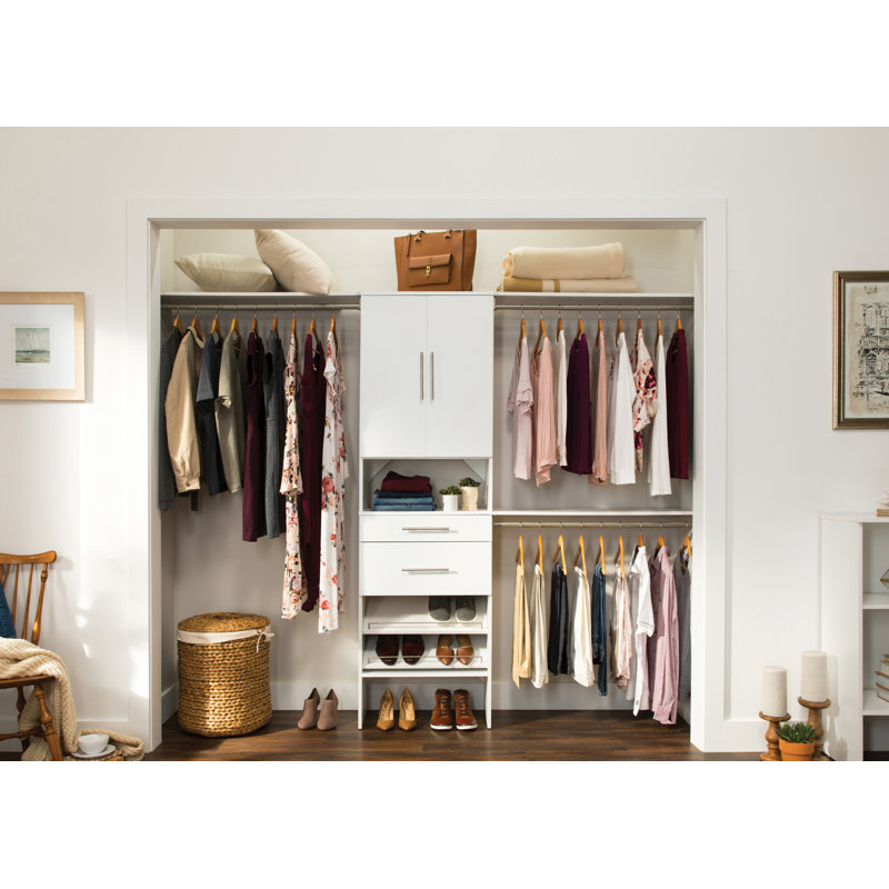 Étagère à chaussures 23,7 po SuiteSymphony, Blanc pur