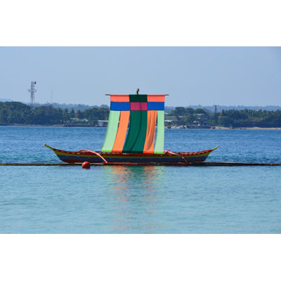 Voilier à Paradise Beach, île de Samal - Mindanao, Philippines par Gionnixxx