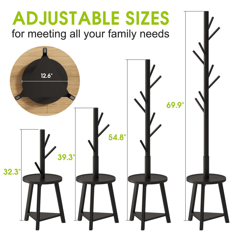 Coat Rack, Black