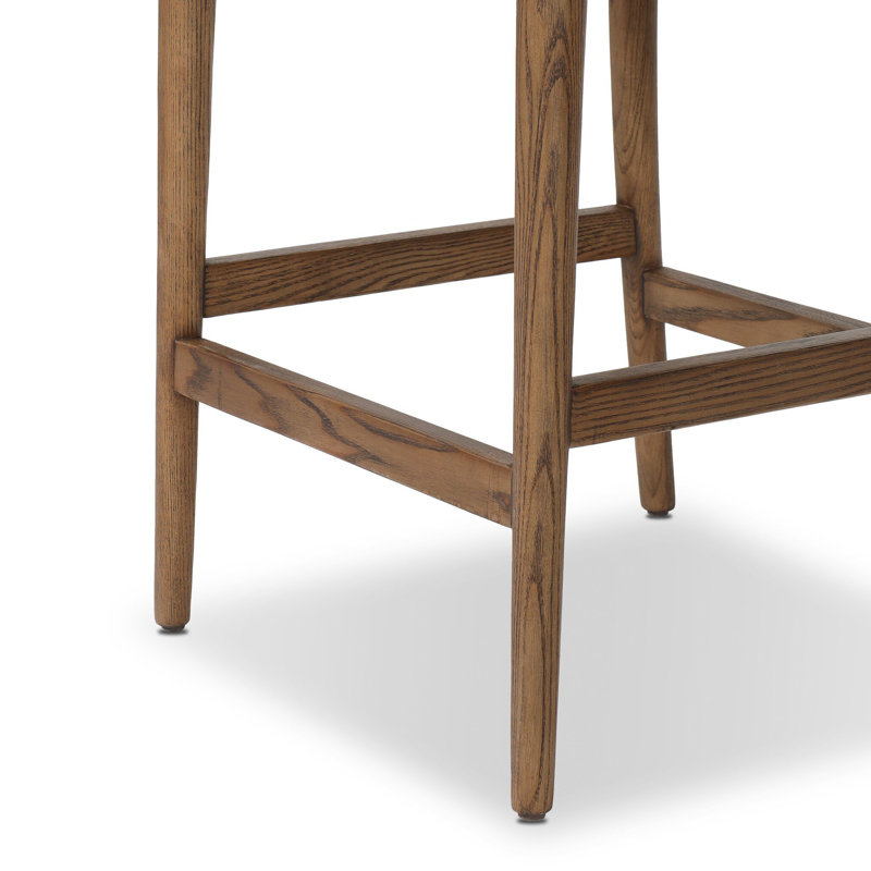 Bella Stool-Dulane Mahogany-Counter, Counter Stool (27" Seat Height), Antique Walnut
