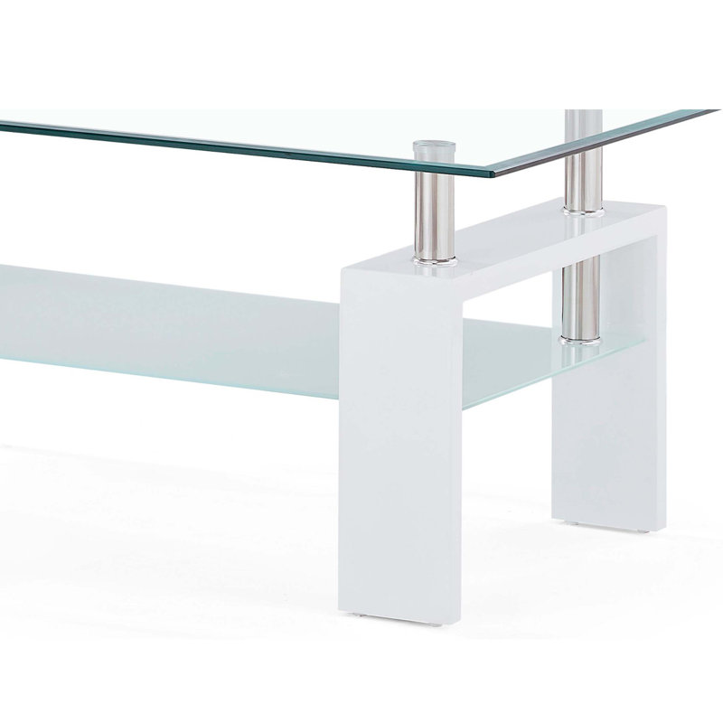 Table basse Marshall, Blanc