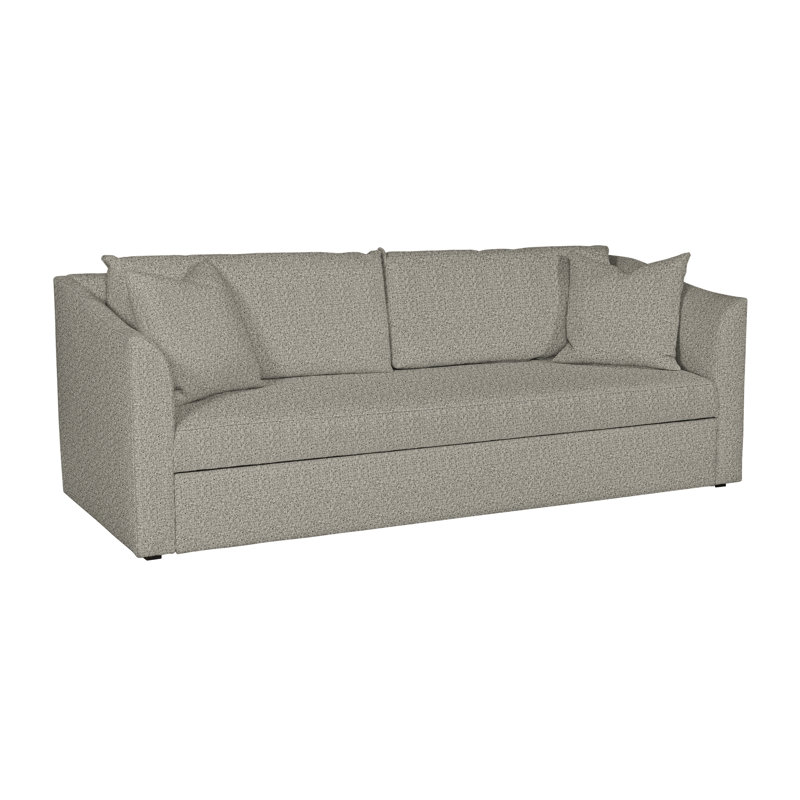 Canapé-lit à accoudoirs évasés 89,5 po Ease, Tissu Tuck Graphite Crypton® Performance