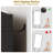 Shoe Cabinet with 3 Flip Drawers, 4-Tier Adjustable Shoe Storage Rack with Rattan Doors, Narrow Freestanding Organizer for Entryway, Hallway, or Closet-2123463037