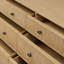 Hazel 6 Drawer Dresser-Light Wash Oak