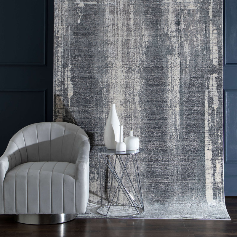 Tapis gris Milan, Rectangle 5 pi x 8 pi