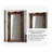 French Retro Rectangular Full-Length Mirror-561770756